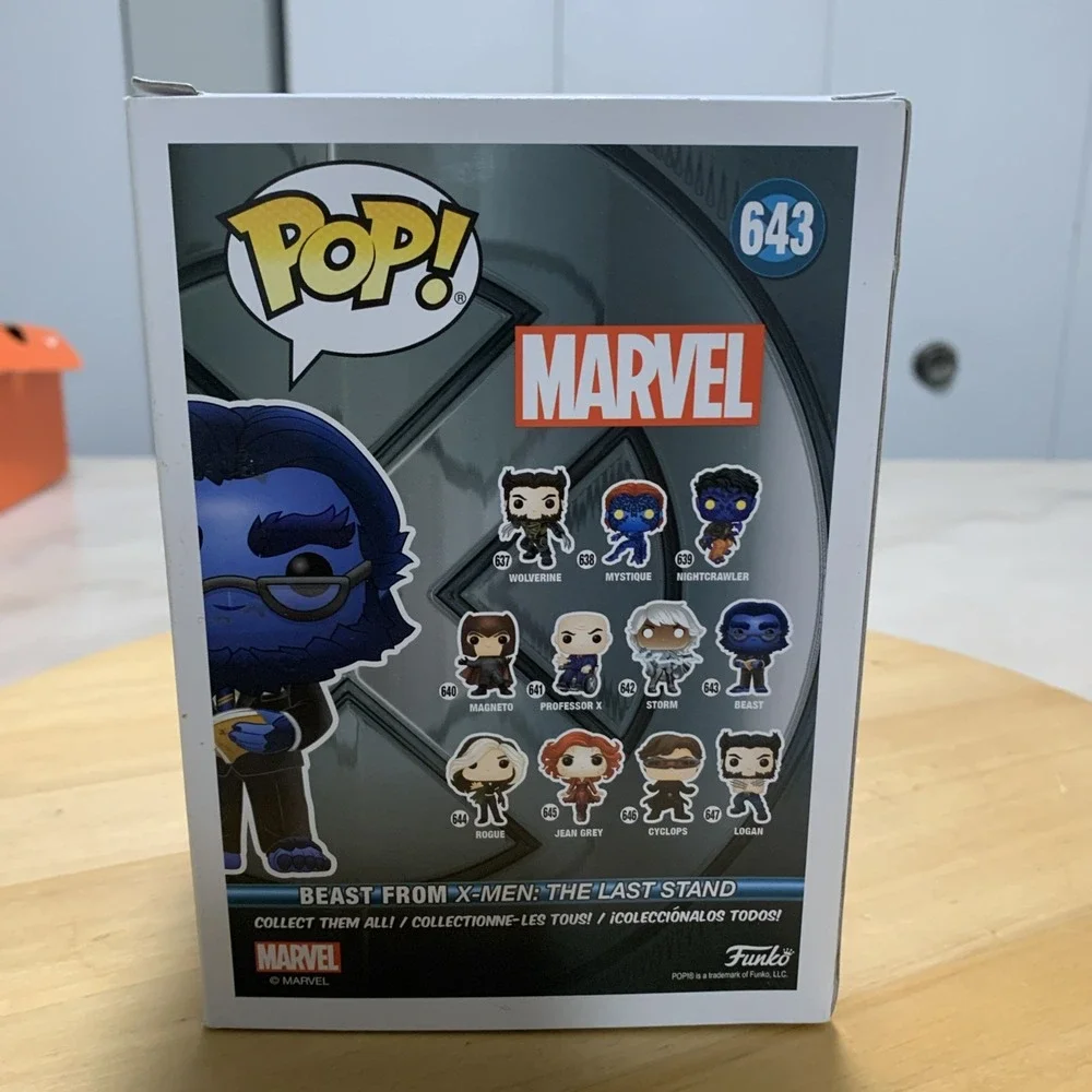 Funko Pop! Vinyl: Marvel - Beast (Flocked) - Walmart (Exclusive) #643